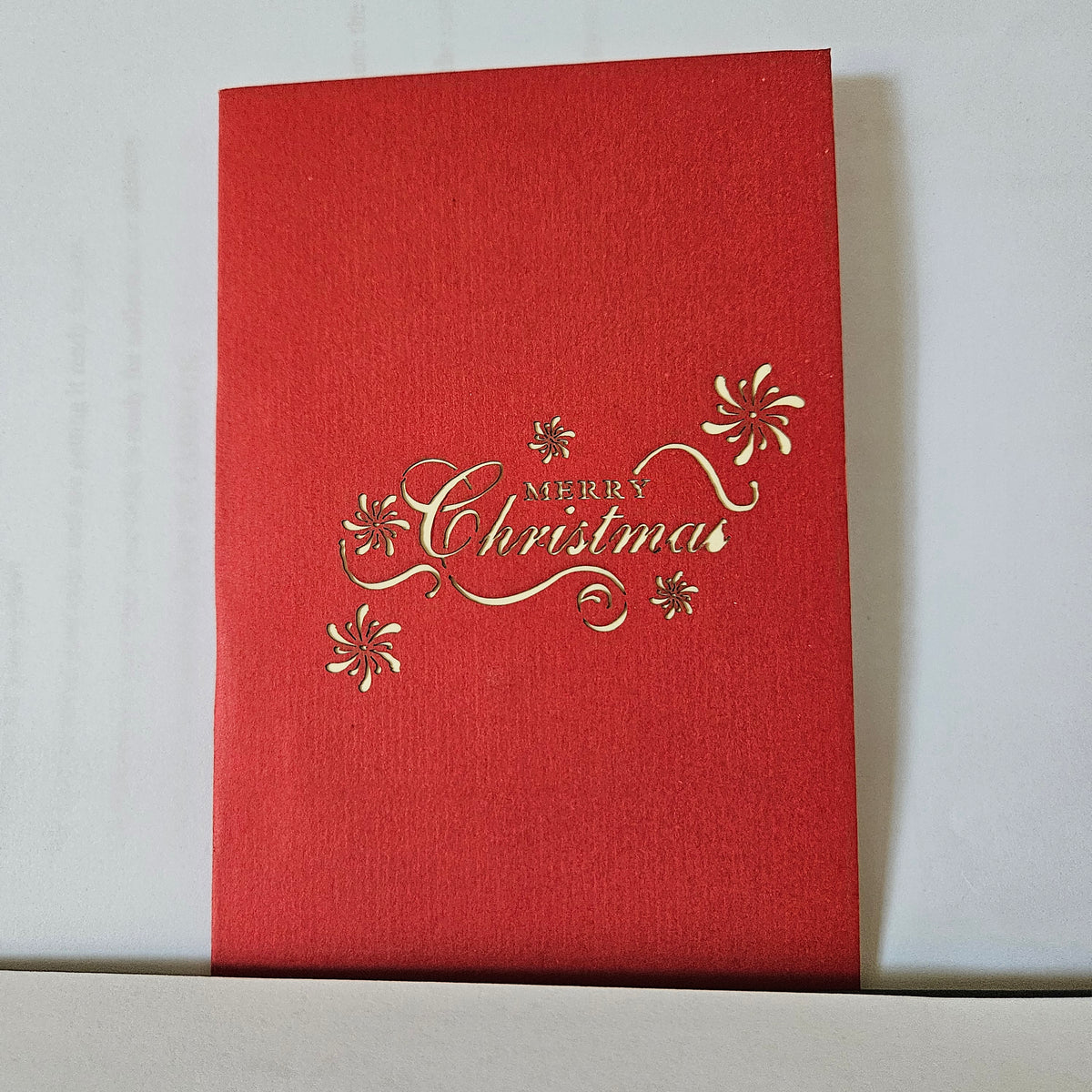 π
Santa in the Snow 3D Pop-Up Christmas Card