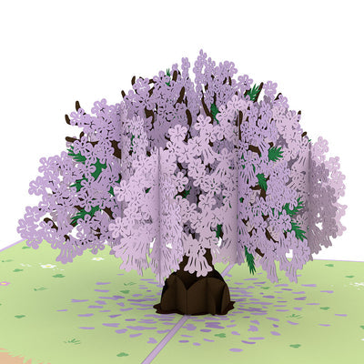 Pink Cherry Blossom 3D Pop Up Card
