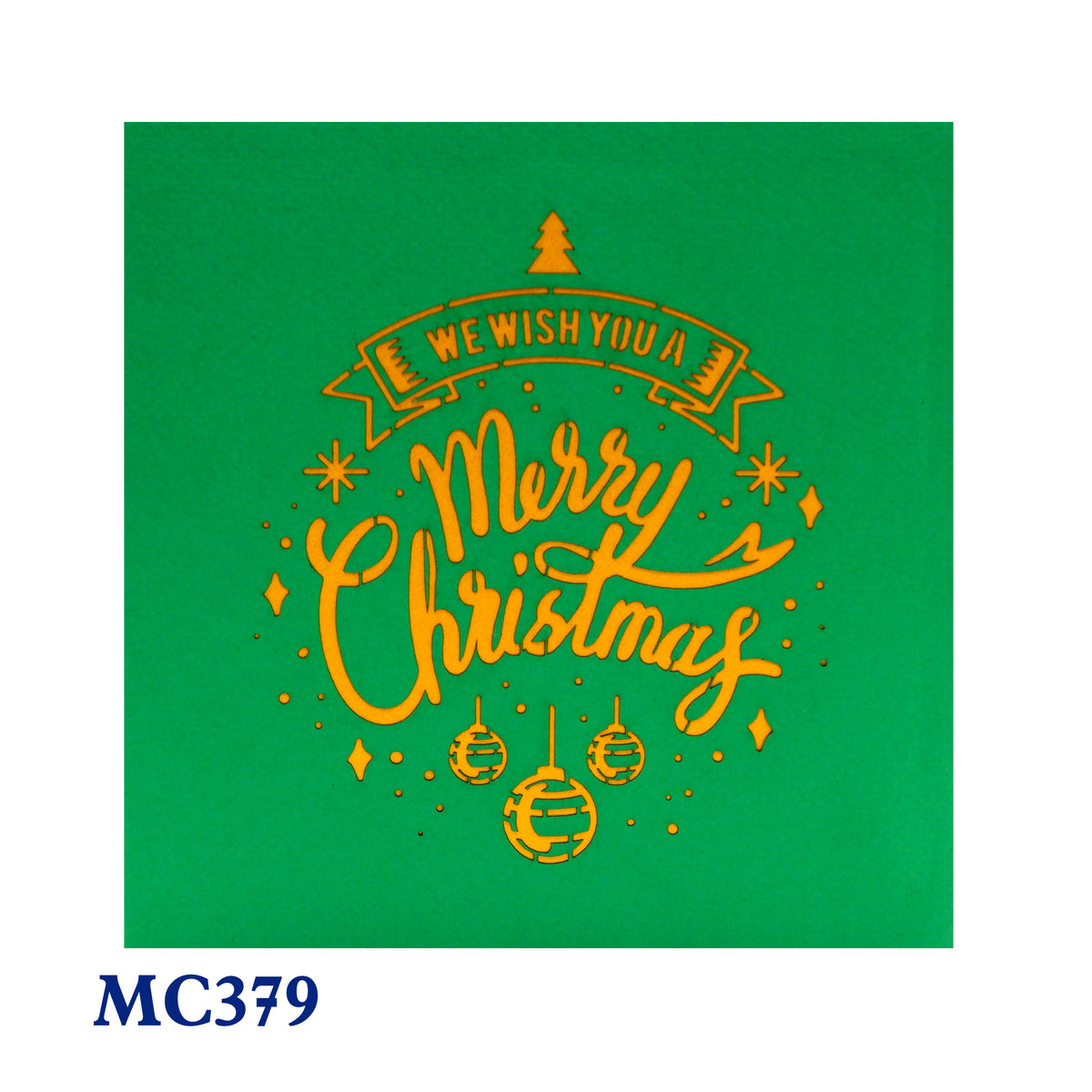 π Christmas Tree & Cat 3D Pop-Up Card β $12.00