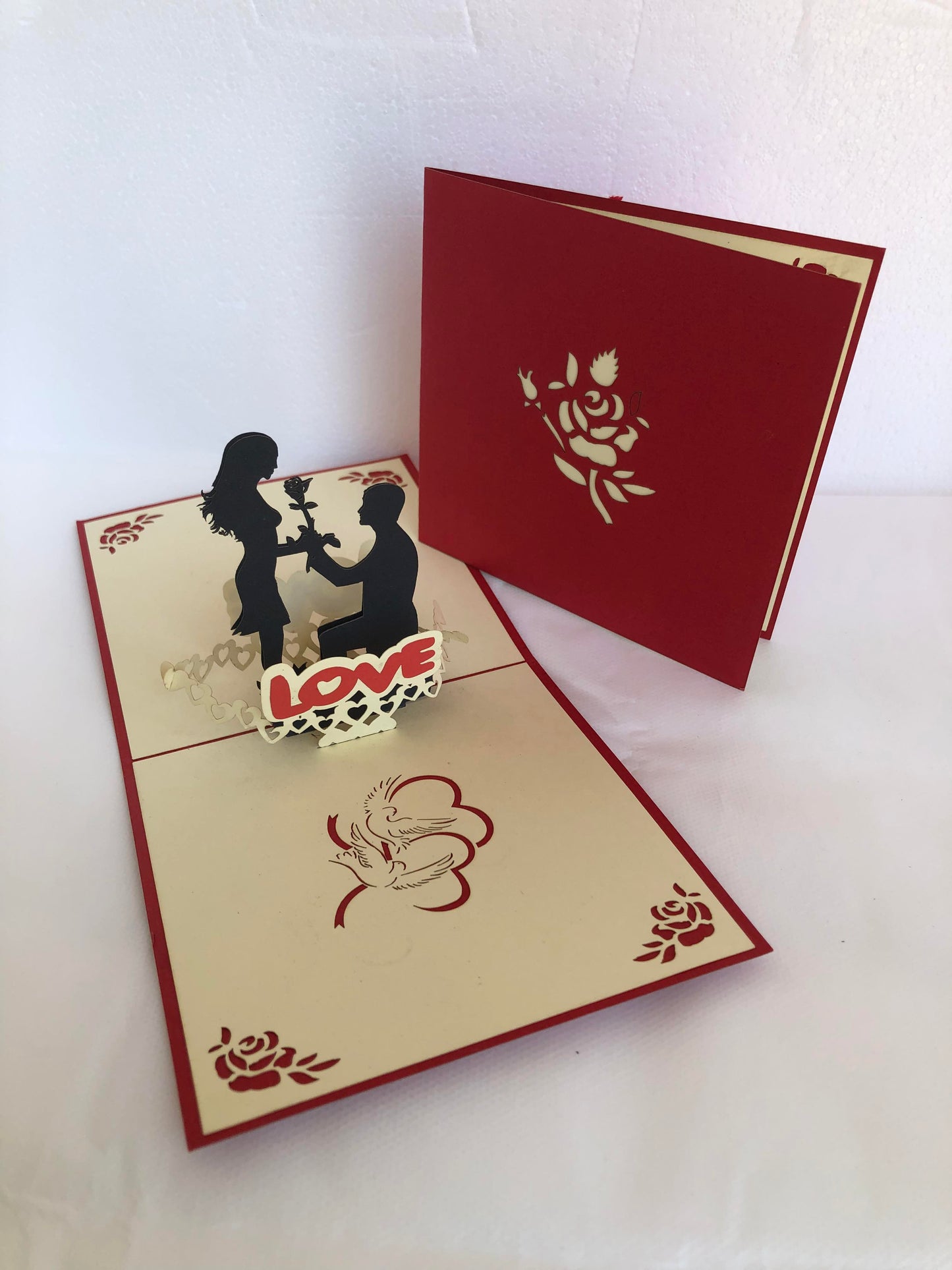 Small Pop Up Card Valentine/Proposal