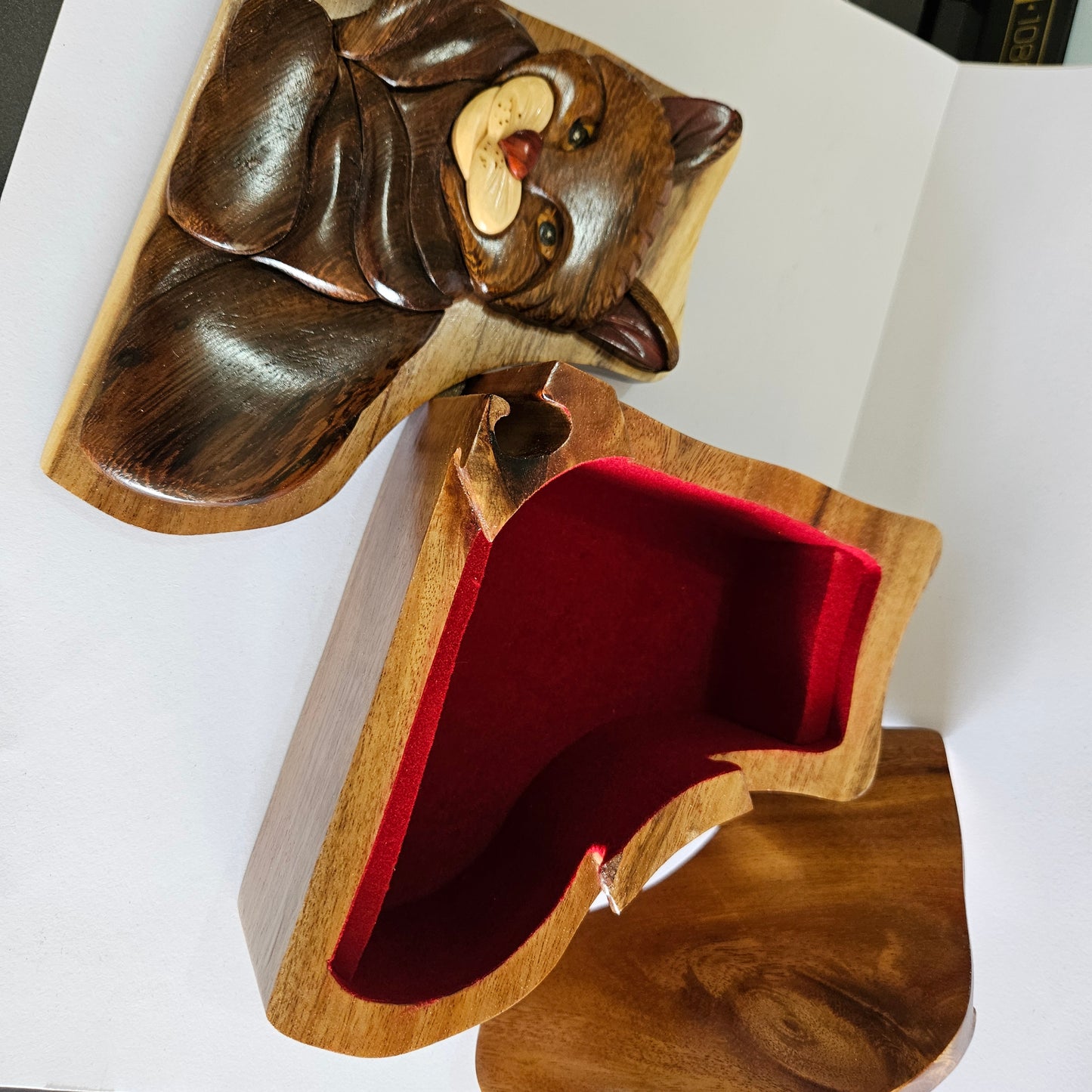 🐱 Cat Handmade Puzzle Box – A Purr-fect Surprise!