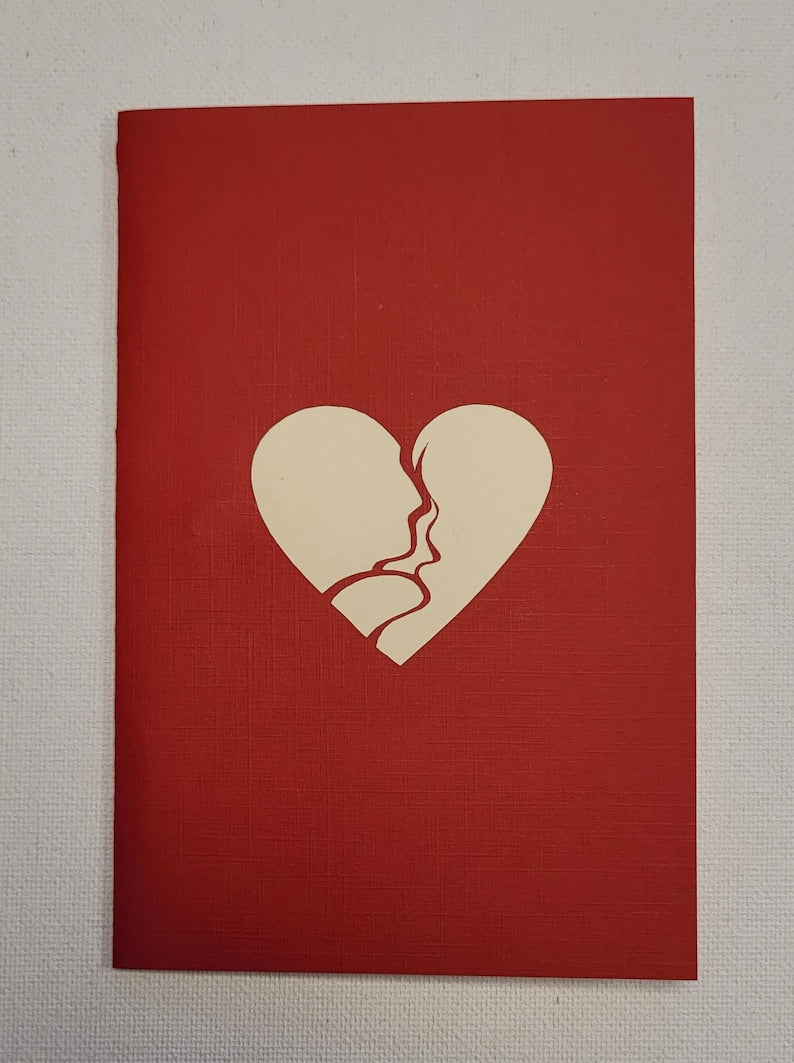 I Love You Letters Small Pop Up Card